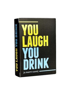 You Laugh You Drink Adult Party Card Game